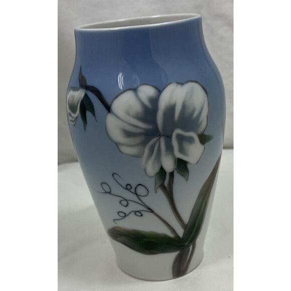 Royal Copenhagen Other - Royal Copenhagen Denmark Vase Porcelain Ceramic Rare- Orchid- #2068/2037 🏺